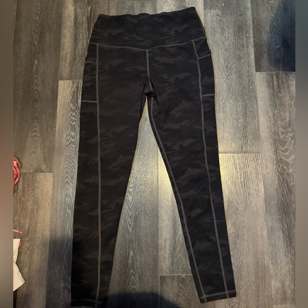 Black Camouflage Leggings